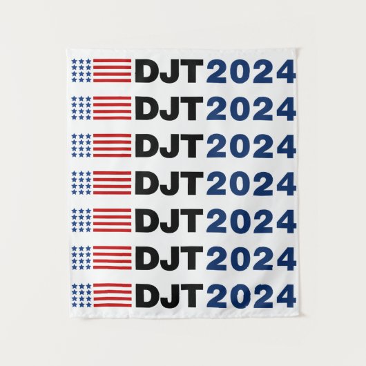 Trump 2024 DJT Wandkleed (Voorkant)