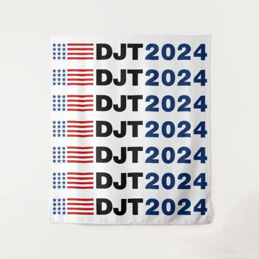 Trump 2024 DJT Wandkleed (Voorkant)