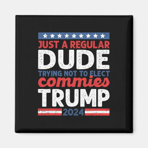 Trump 2024 Donald Trump Vance Gewoon Een Gewone Ke Magneet