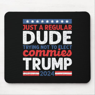 Trump 2024 Donald Trump Vance Gewoon Een Gewone Ke Muismat