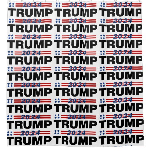 Trump 2024 douchegordijn (Voorkant)