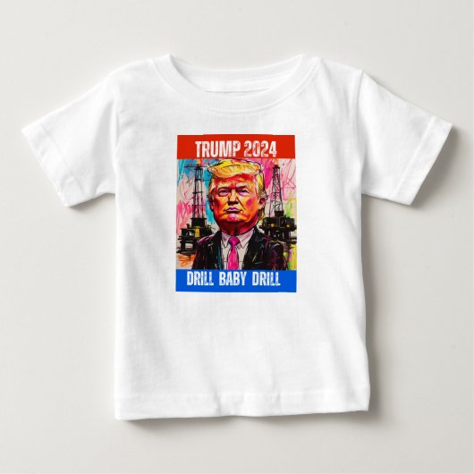 TRUMP 2024 DRILL BABY DRILL (Voorkant)