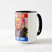 TRUMP 2024 DRILL BABY DRILL MOK (Voorkant rechts)