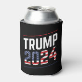 Trump 2024 Fan Design Blikjeskoeler (Blikje Voorkant)