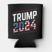 Trump 2024 Fan Design  Blikjeskoeler (Voorkant)