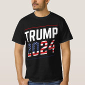 Trump 2024 Fan Design  T-shirt (Voorkant)