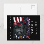 TRUMP 2024 FEESTDAGENKAART (Voorkant / Achterkant)