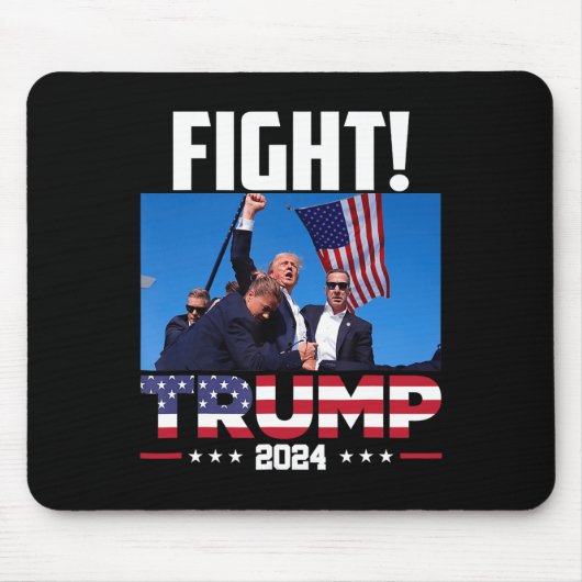 Trump 2024 Fight Fist Rally Trump Rally 2024 Ameri Muismat (Voorkant)