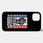 Trump 2024 Fist Outlaw Hillbilly J.D.Vance 2024 Case-Mate iPhone Case (Achterkant (horizontaal))