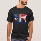 Trump 2024 Flag 45 47 Verkiezingen redden Amerika  T-shirt (Voorkant)