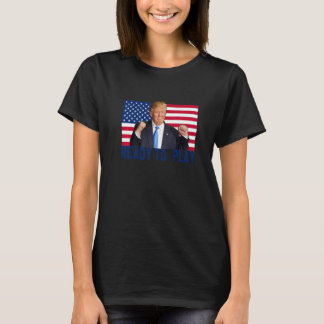 Trump 2024 Flag 45 47 Verkiezingen redden Amerika T-shirt