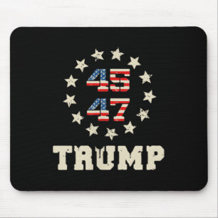 Trump 2024 Flag (op de rug) Take America Back Trum Muismat