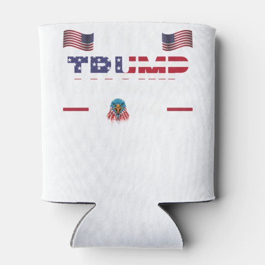 Trump 2024 flag take America back mannen women - T Blikjeskoeler (Achterkant)