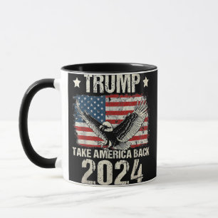 Trump 2024 flag take America back men women Trump Mok