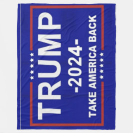 TRUMP 2024 FLEECE DEKEN