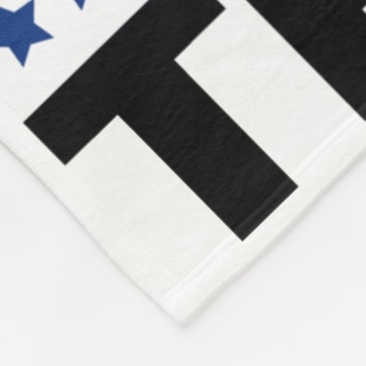 Trump 2024 fleece deken (Hoek)