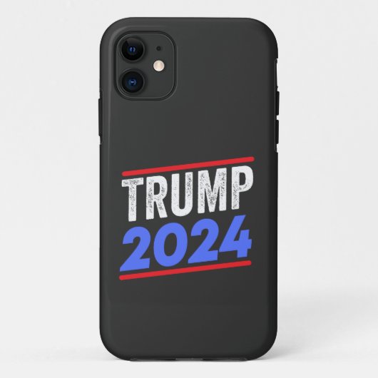 Trump 2024 for President Donald Jr. Maga Election Case-Mate iPhone Case (Achterkant)