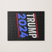 Trump 2024 for President Donald Jr. Maga Election Legpuzzel (Horizontaal)