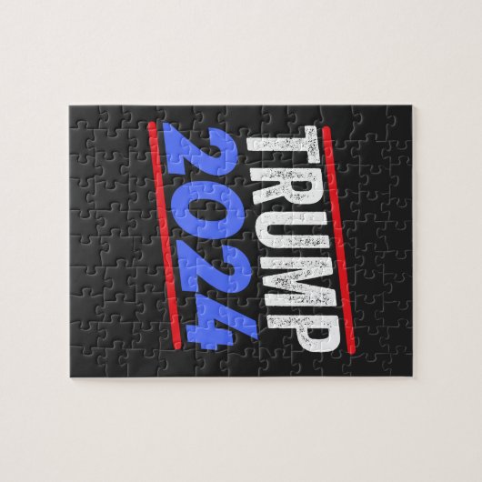 Trump 2024 for President Donald Jr. Maga Election Legpuzzel (Horizontaal)