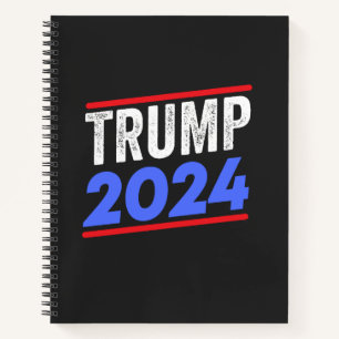 Trump 2024 for President Donald Jr. Maga Election Notitieboek