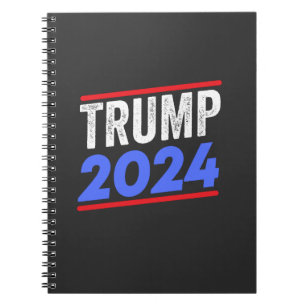 Trump 2024 for President Donald Jr. Maga Election Notitieboek