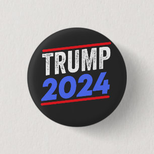 Trump 2024 for President Donald Jr. Maga Election Ronde Button 3,2 Cm