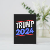 Trump 2024 for President Donald Jr. Maga Election Save The Date (Staand voorkant)