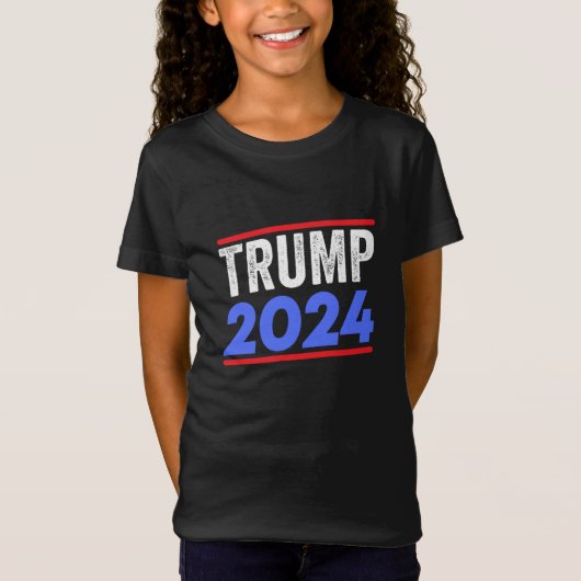 Trump 2024 For President Donald Jr. Maga Election T-shirt (Voorkant)