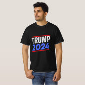 Trump 2024 for President Donald Jr. Maga Election T-shirt (Voorkant volledig)