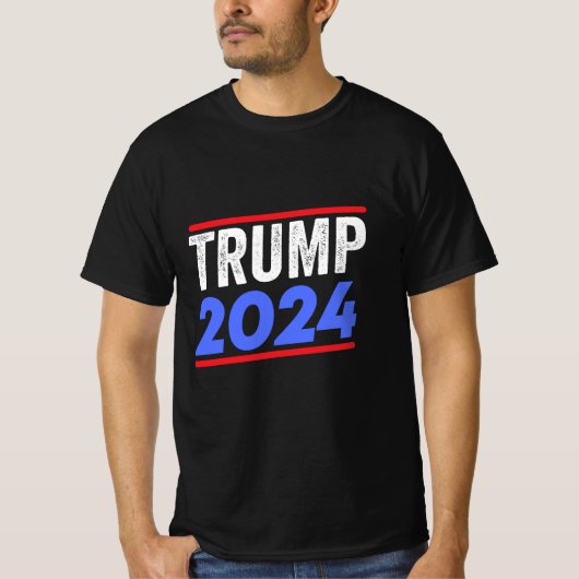 Trump 2024 for President Donald Jr. Maga Election T-shirt (Voorkant)