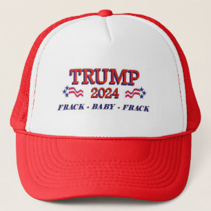 Trump 2024 Frack Baby Frack Trucker Pet