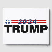 Trump 2024 gastenboek (Achterkant)