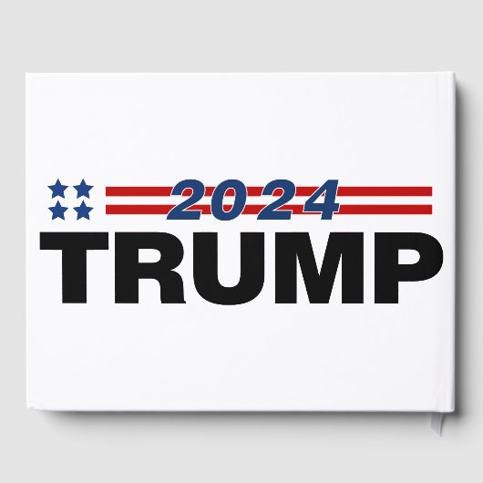 Trump 2024 gastenboek (Achterkant)