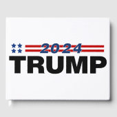 Trump 2024 gastenboek (Voorkant)