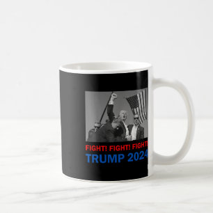 Trump 2024 gevecht Donald Trump Fist Pum Koffiemok