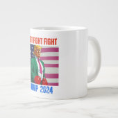 TRUMP 2024 GEVECHT GROTE KOFFIEKOP (Voorkant rechts)