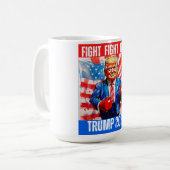 TRUMP 2024 GEVECHT KOFFIEMOK (Voorkant links)