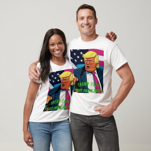 TRUMP 2024 GEVECHT T-SHIRT (Unisex)