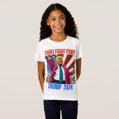 TRUMP 2024 GEVECHT T-SHIRT (Voorkant volledig)