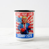 TRUMP 2024 GEVECHT TWEEKLEURIGE KOFFIEMOK (Center)