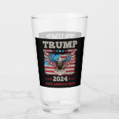 Trump 2024 glas (Achterkant)