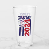 Trump 2024 glas (Voorkant)