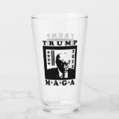 TRUMP 2024 GLAS (Achterkant)
