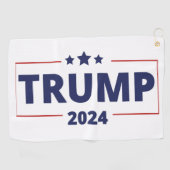 Trump 2024 golfhanddoek (Horizontaal)