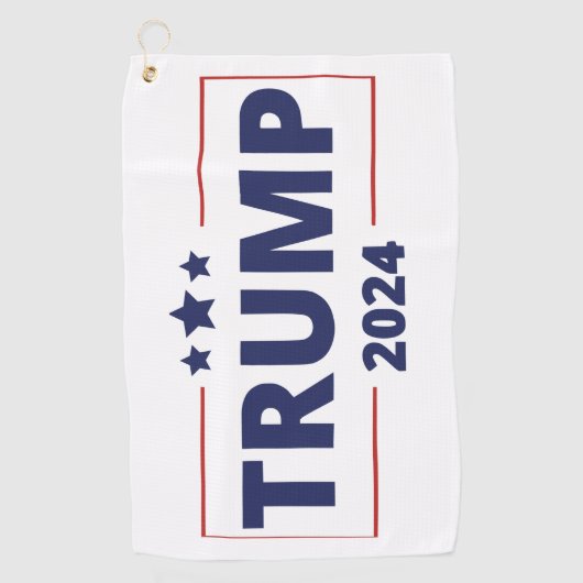 Trump 2024 golfhanddoek (Voorkant)
