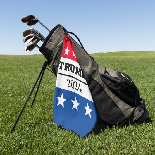 TRUMP 2024 GOLFHANDDOEK (Groen)
