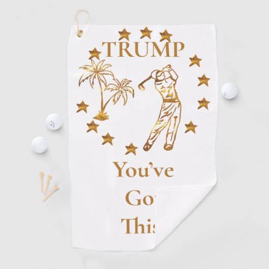 TRUMP 2024 GOLFHANDDOEK (Insitu)