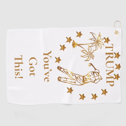 TRUMP 2024 GOLFHANDDOEK (Horizontaal)