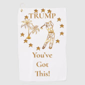 TRUMP 2024 GOLFHANDDOEK (Voorkant)