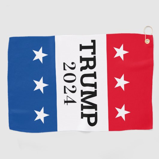 Trump 2024 golfhanddoek (Horizontaal)
